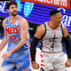 Image for article titled Russell Westbrook Lives to Terrorize Kevin Durant. The Rest of the Nets Were Just Collateral Damage
